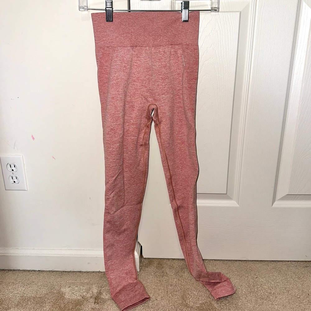 gymshark pink leggings size small